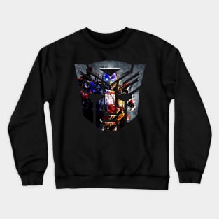 optimus prime logo cool Crewneck Sweatshirt